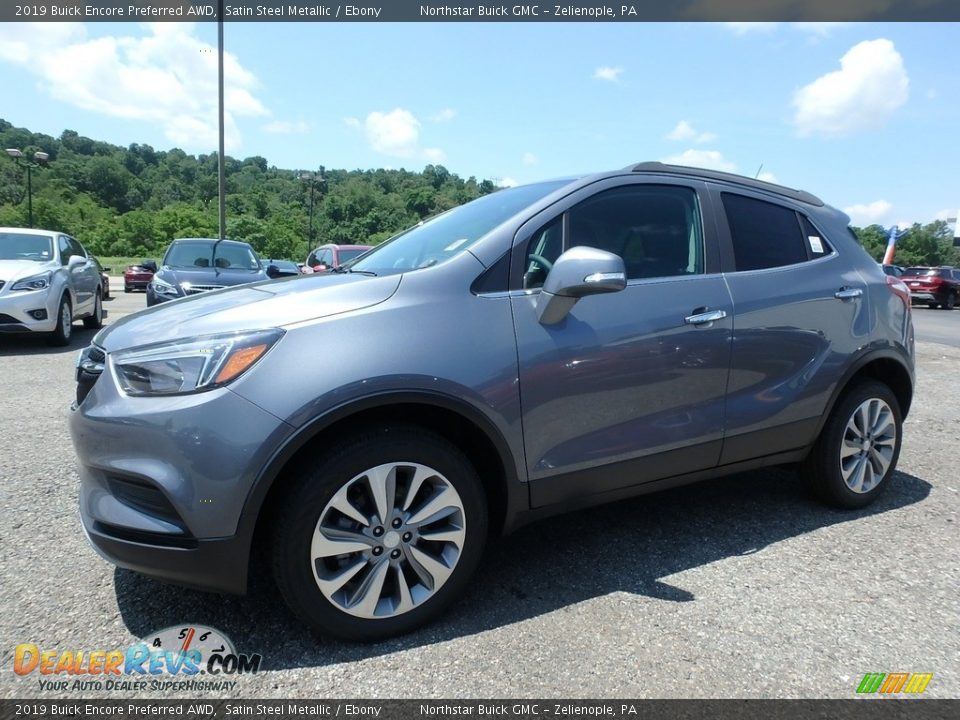 2019 Buick Encore Preferred AWD Satin Steel Metallic / Ebony Photo #1
