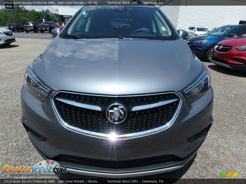 2019 Buick Encore Preferred AWD Satin Steel Metallic / Ebony Photo #2