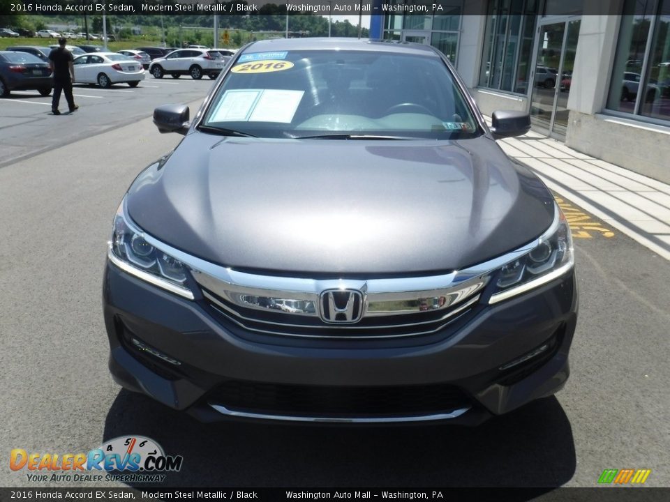 2016 Honda Accord EX Sedan Modern Steel Metallic / Black Photo #5