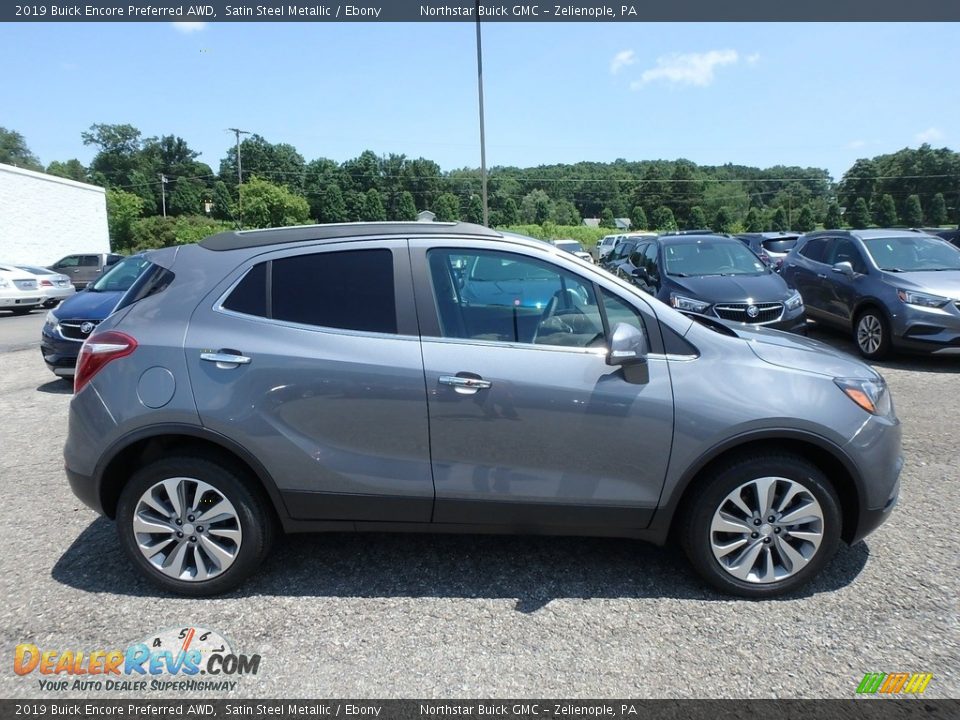 2019 Buick Encore Preferred AWD Satin Steel Metallic / Ebony Photo #4