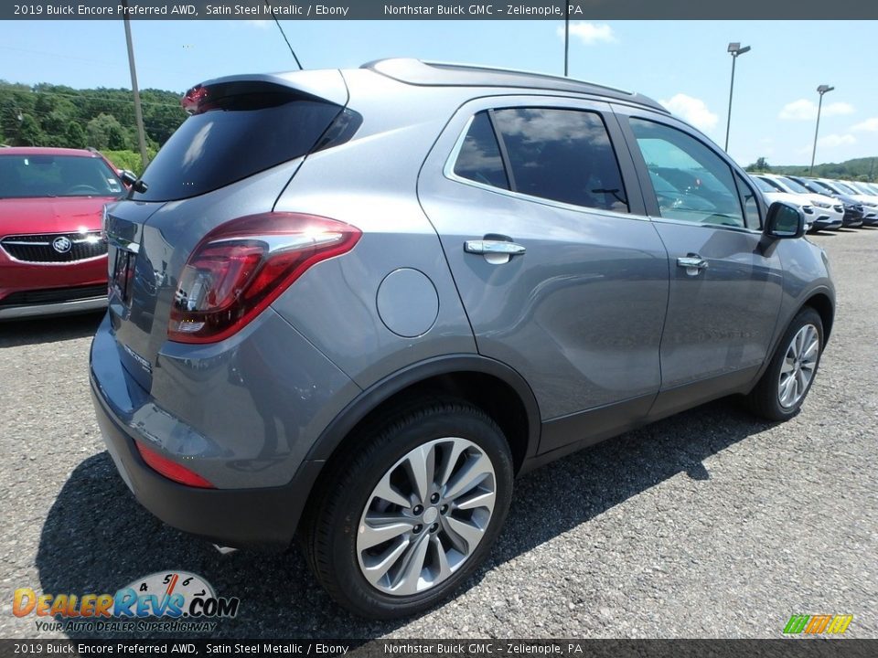 2019 Buick Encore Preferred AWD Satin Steel Metallic / Ebony Photo #5