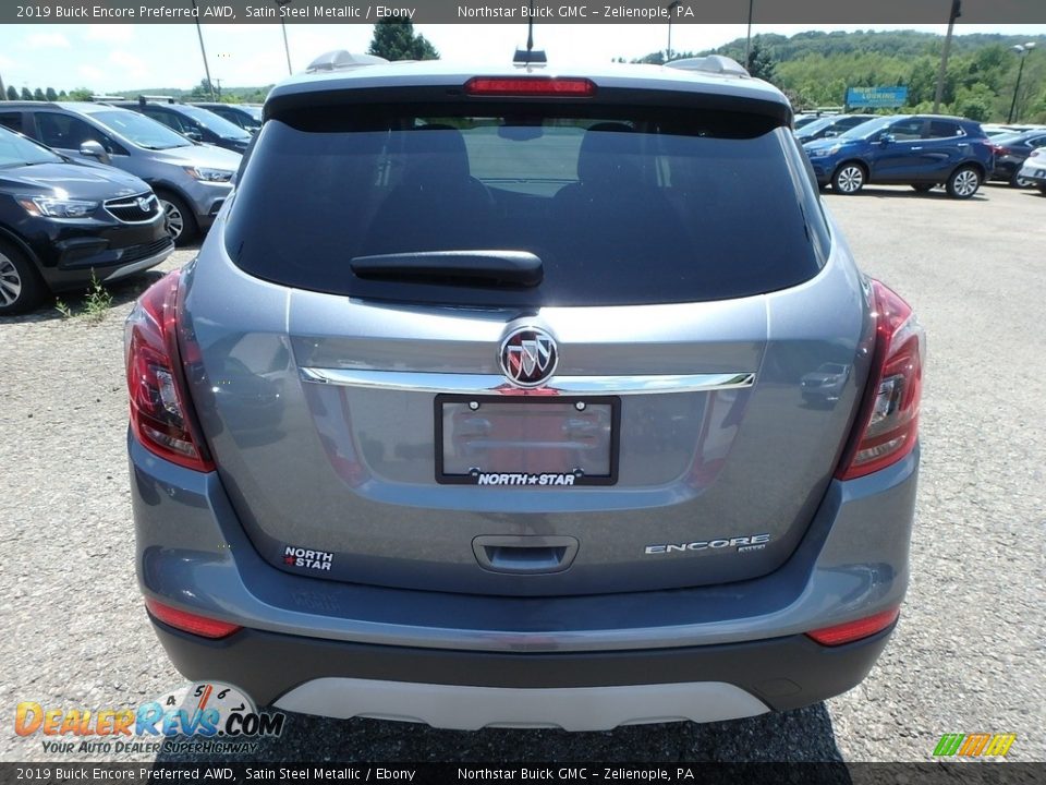 2019 Buick Encore Preferred AWD Satin Steel Metallic / Ebony Photo #6