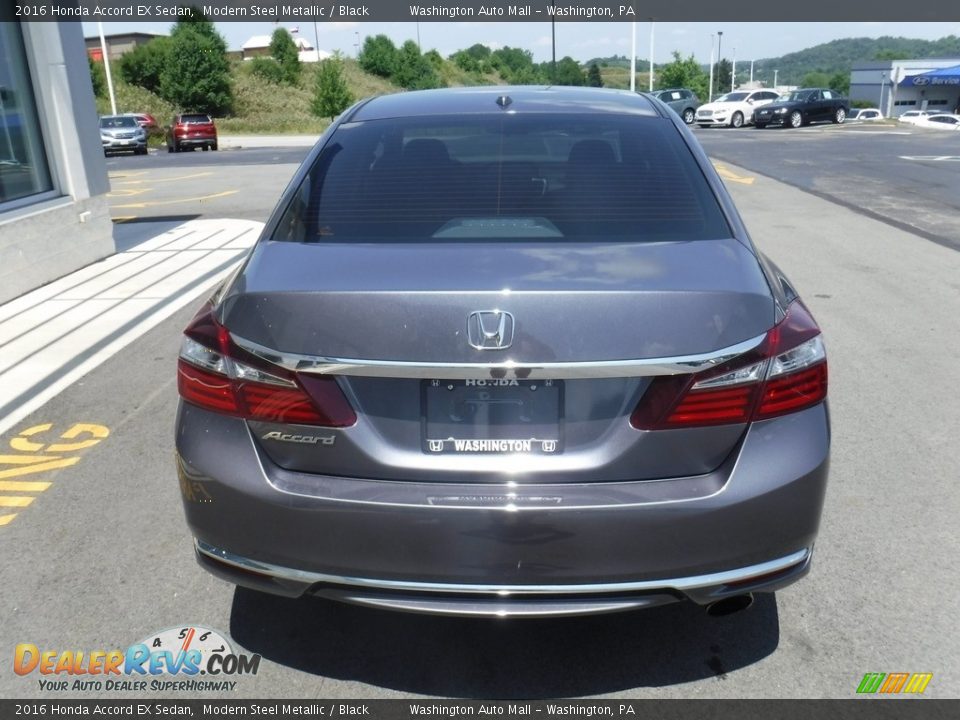 2016 Honda Accord EX Sedan Modern Steel Metallic / Black Photo #8