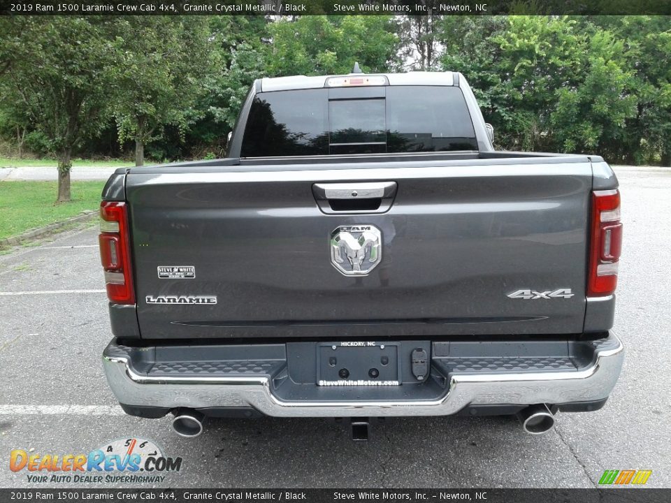 2019 Ram 1500 Laramie Crew Cab 4x4 Granite Crystal Metallic / Black Photo #7