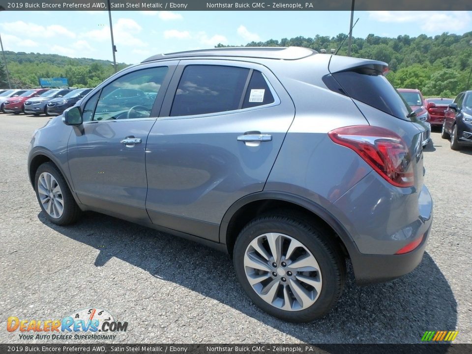 2019 Buick Encore Preferred AWD Satin Steel Metallic / Ebony Photo #8