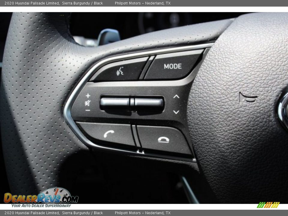 2020 Hyundai Palisade Limited Steering Wheel Photo #10