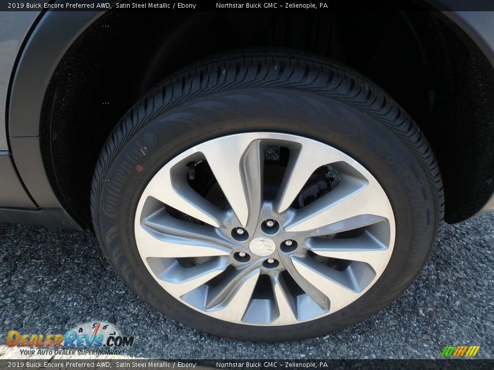 2019 Buick Encore Preferred AWD Satin Steel Metallic / Ebony Photo #10