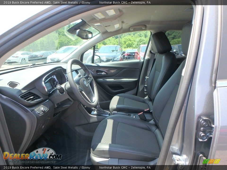 2019 Buick Encore Preferred AWD Satin Steel Metallic / Ebony Photo #11