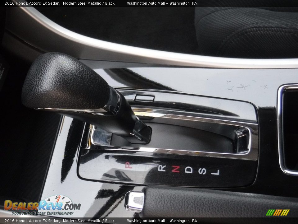 2016 Honda Accord EX Sedan Modern Steel Metallic / Black Photo #16