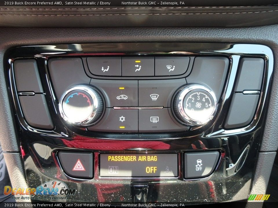 2019 Buick Encore Preferred AWD Satin Steel Metallic / Ebony Photo #19