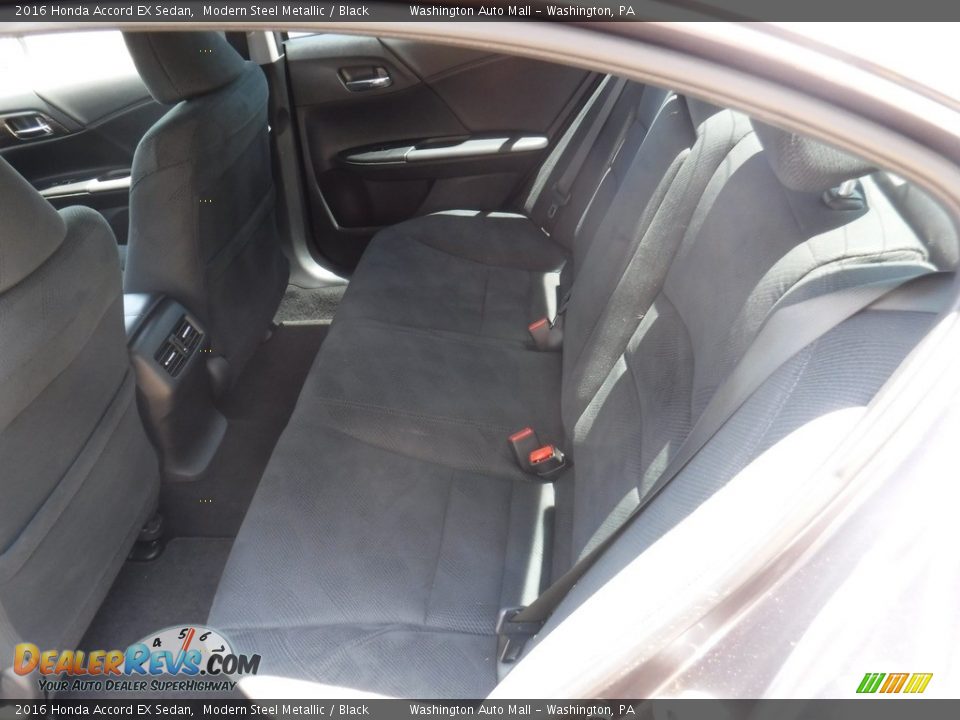 2016 Honda Accord EX Sedan Modern Steel Metallic / Black Photo #23