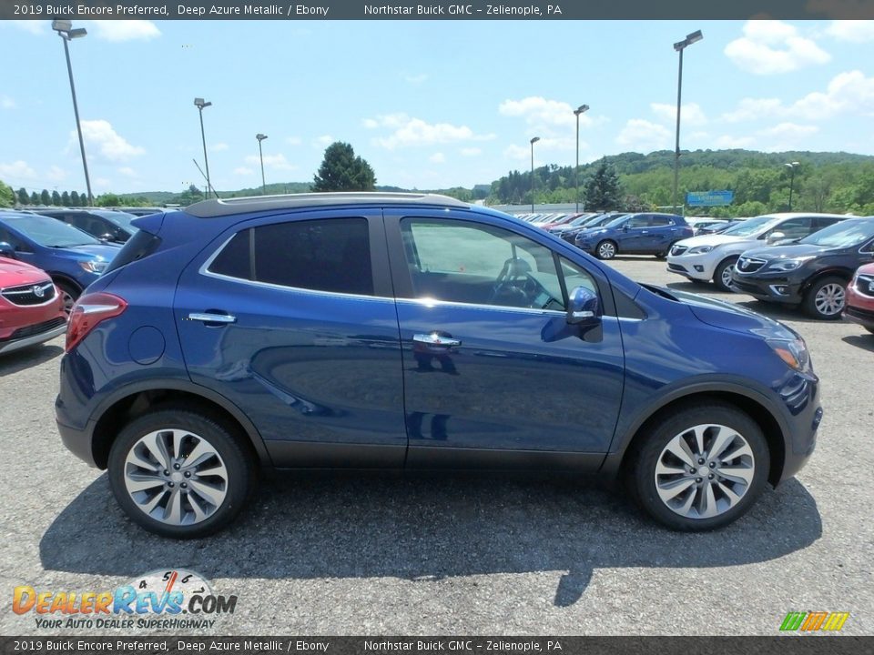 2019 Buick Encore Preferred Deep Azure Metallic / Ebony Photo #4