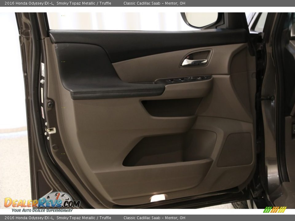 2016 Honda Odyssey EX-L Smoky Topaz Metallic / Truffle Photo #4