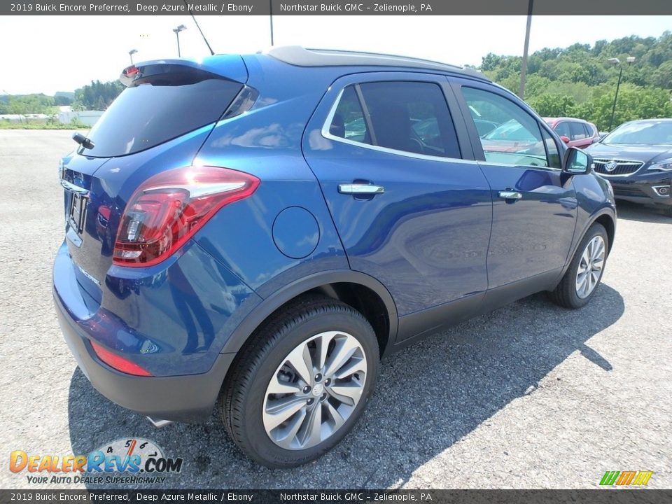 2019 Buick Encore Preferred Deep Azure Metallic / Ebony Photo #5