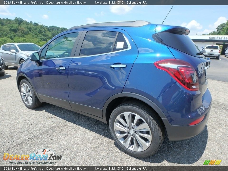 2019 Buick Encore Preferred Deep Azure Metallic / Ebony Photo #8