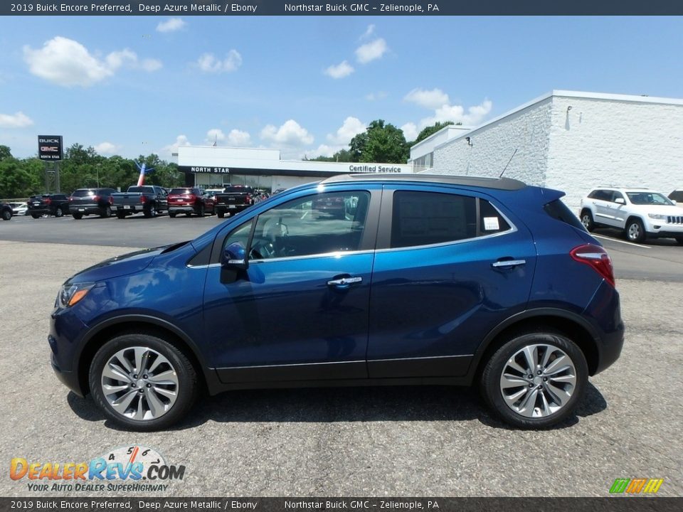 2019 Buick Encore Preferred Deep Azure Metallic / Ebony Photo #9