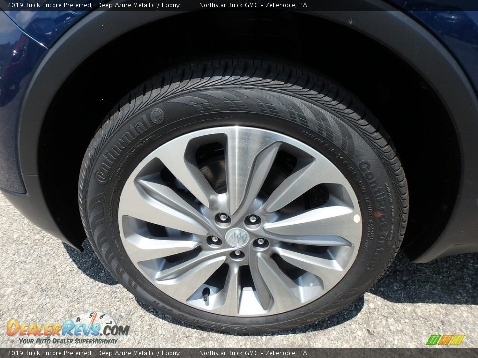 2019 Buick Encore Preferred Deep Azure Metallic / Ebony Photo #10