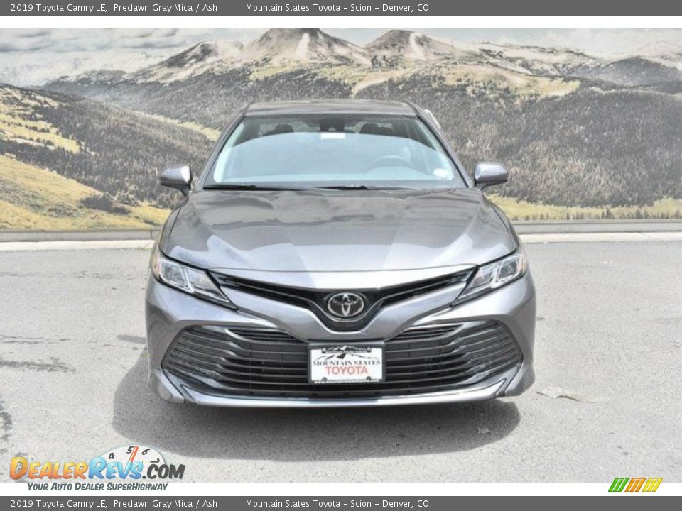 2019 Toyota Camry LE Predawn Gray Mica / Ash Photo #2