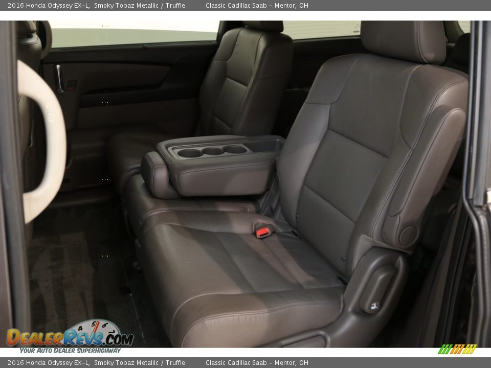 2016 Honda Odyssey EX-L Smoky Topaz Metallic / Truffle Photo #21