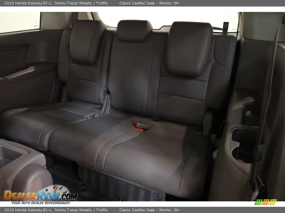 2016 Honda Odyssey EX-L Smoky Topaz Metallic / Truffle Photo #22