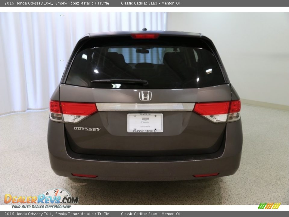 2016 Honda Odyssey EX-L Smoky Topaz Metallic / Truffle Photo #23