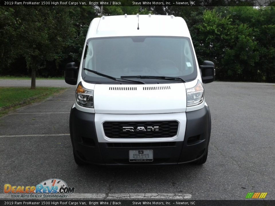 2019 Ram ProMaster 1500 High Roof Cargo Van Bright White / Black Photo #3