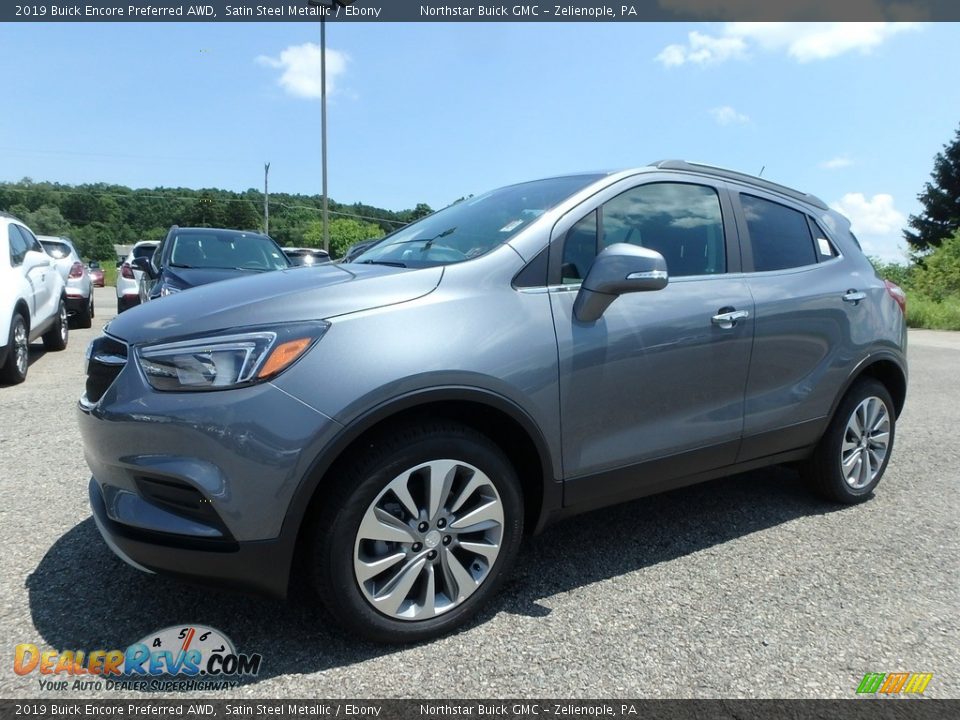 2019 Buick Encore Preferred AWD Satin Steel Metallic / Ebony Photo #1