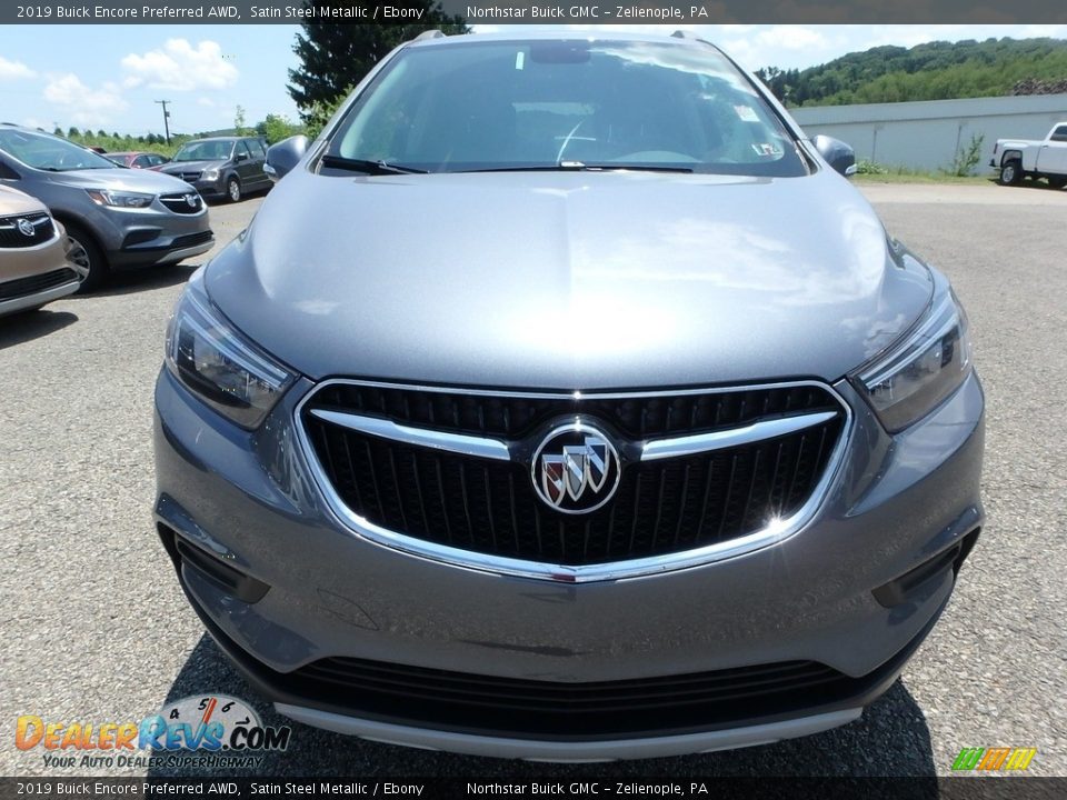 2019 Buick Encore Preferred AWD Satin Steel Metallic / Ebony Photo #2