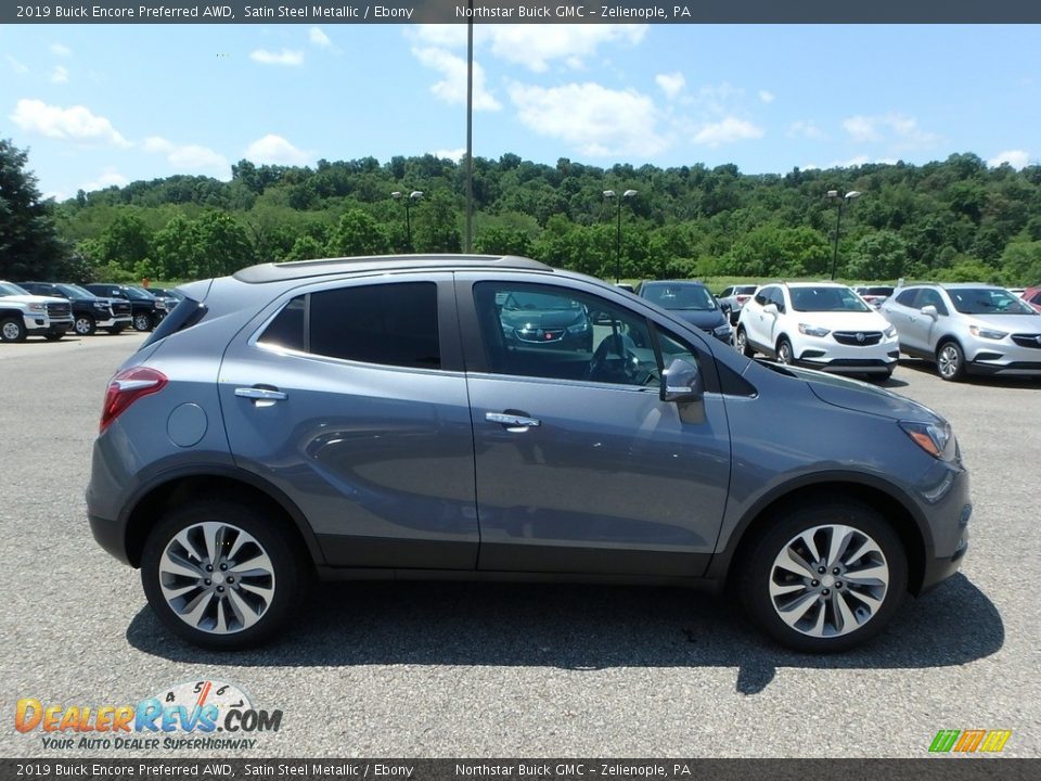 2019 Buick Encore Preferred AWD Satin Steel Metallic / Ebony Photo #4