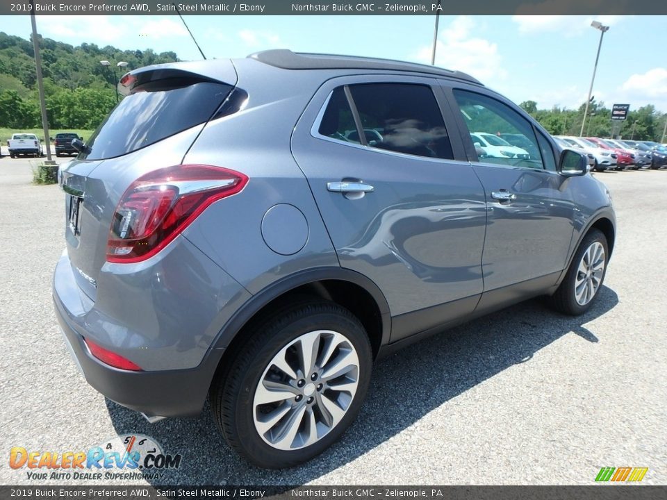 2019 Buick Encore Preferred AWD Satin Steel Metallic / Ebony Photo #5