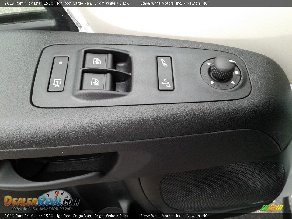 2019 Ram ProMaster 1500 High Roof Cargo Van Bright White / Black Photo #9