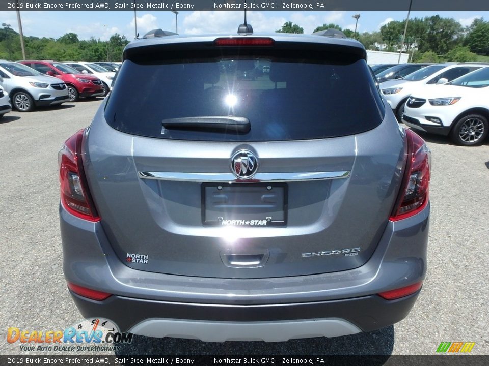 2019 Buick Encore Preferred AWD Satin Steel Metallic / Ebony Photo #6