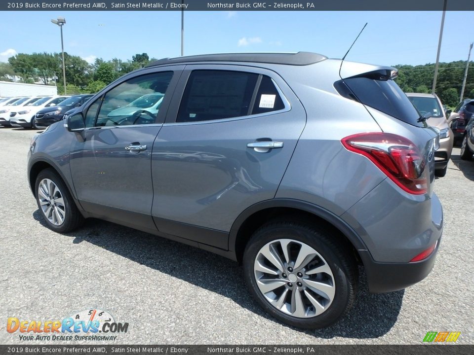 2019 Buick Encore Preferred AWD Satin Steel Metallic / Ebony Photo #8