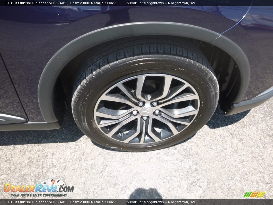 2018 Mitsubishi Outlander SEL S-AWC Cosmic Blue Metallic / Black Photo #2