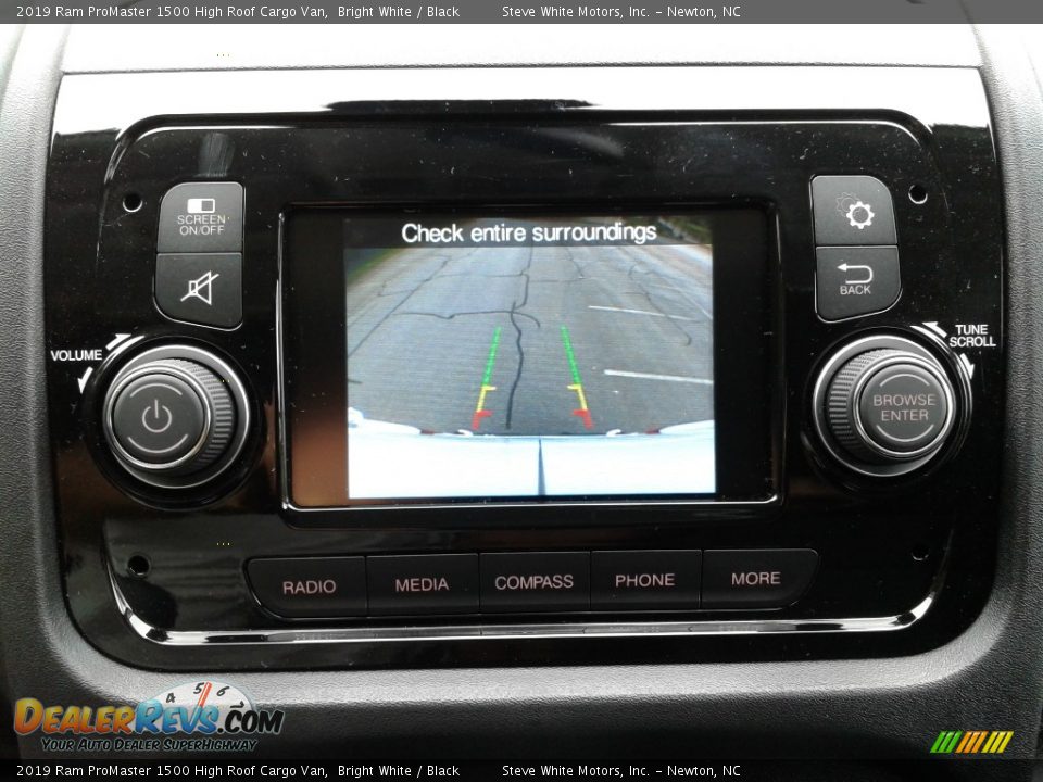 2019 Ram ProMaster 1500 High Roof Cargo Van Bright White / Black Photo #20