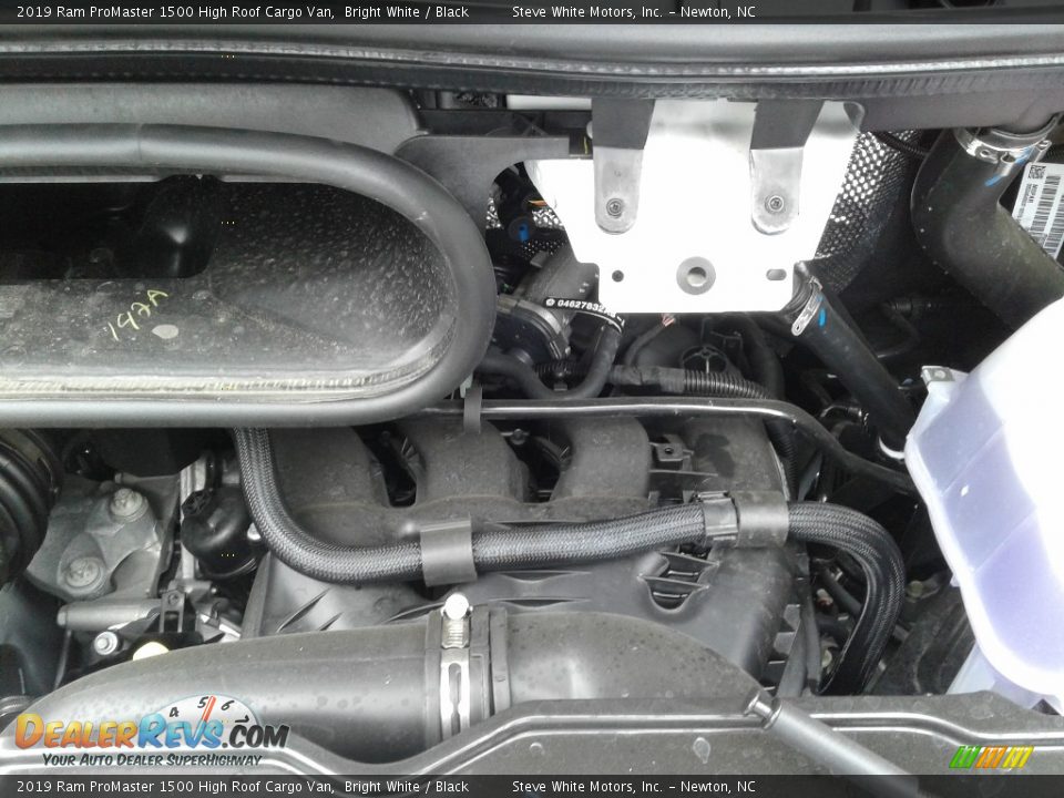 2019 Ram ProMaster 1500 High Roof Cargo Van Bright White / Black Photo #24