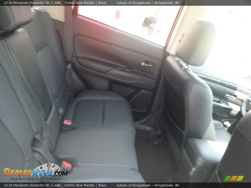 2018 Mitsubishi Outlander SEL S-AWC Cosmic Blue Metallic / Black Photo #13