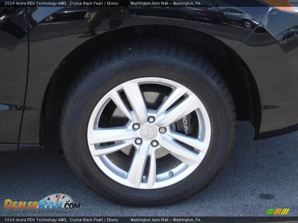 2014 Acura RDX Technology AWD Crystal Black Pearl / Ebony Photo #3