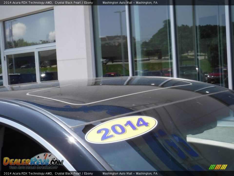 2014 Acura RDX Technology AWD Crystal Black Pearl / Ebony Photo #4