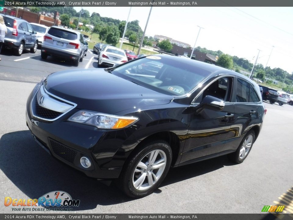 2014 Acura RDX Technology AWD Crystal Black Pearl / Ebony Photo #6