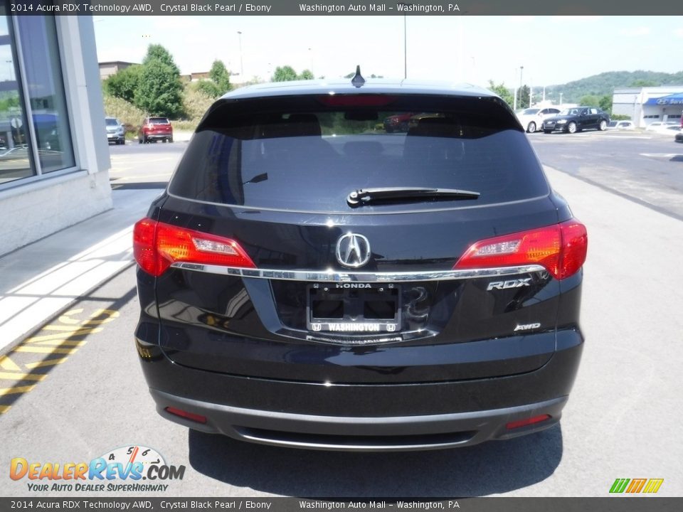 2014 Acura RDX Technology AWD Crystal Black Pearl / Ebony Photo #8