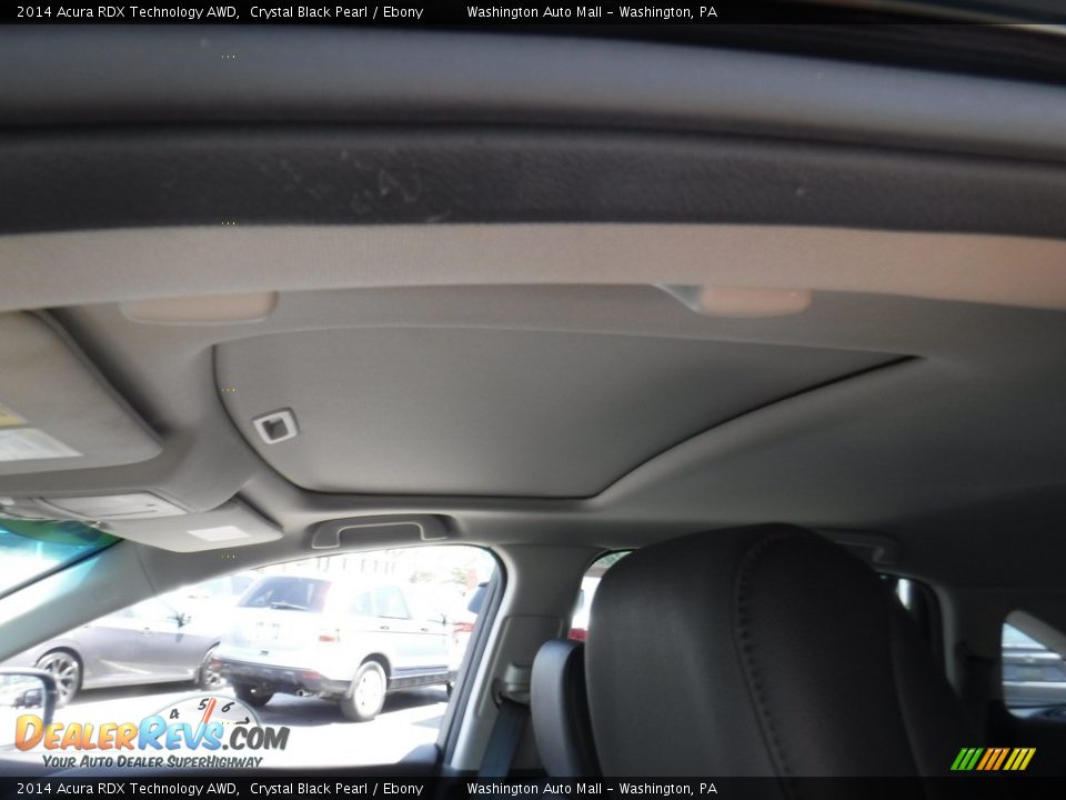 2014 Acura RDX Technology AWD Crystal Black Pearl / Ebony Photo #11