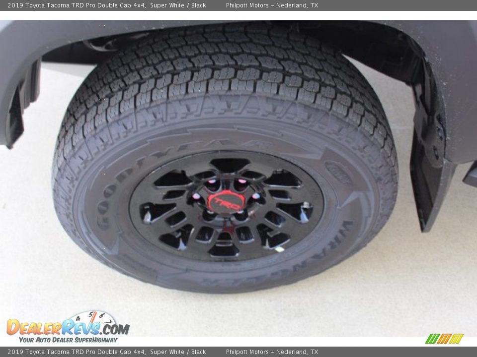 2019 Toyota Tacoma TRD Pro Double Cab 4x4 Super White / Black Photo #5