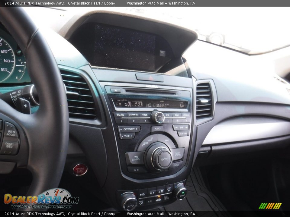2014 Acura RDX Technology AWD Crystal Black Pearl / Ebony Photo #17