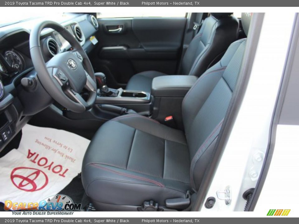 2019 Toyota Tacoma TRD Pro Double Cab 4x4 Super White / Black Photo #7