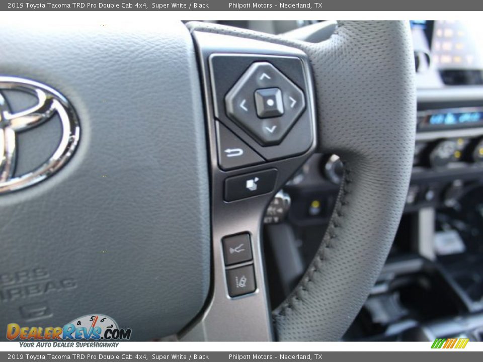 2019 Toyota Tacoma TRD Pro Double Cab 4x4 Super White / Black Photo #9