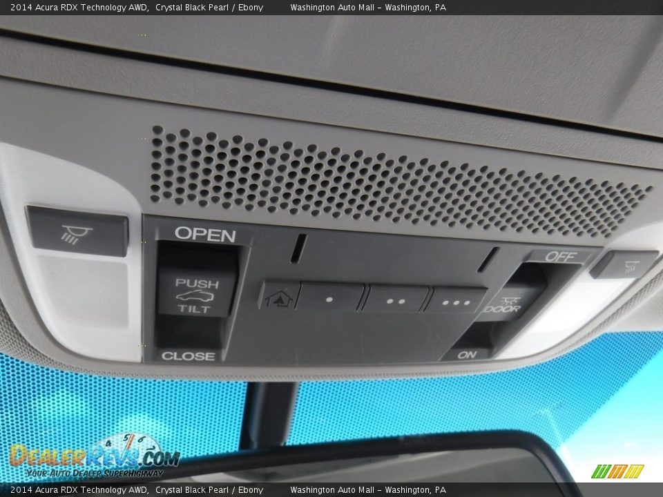 2014 Acura RDX Technology AWD Crystal Black Pearl / Ebony Photo #19