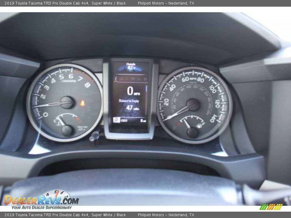 2019 Toyota Tacoma TRD Pro Double Cab 4x4 Super White / Black Photo #10