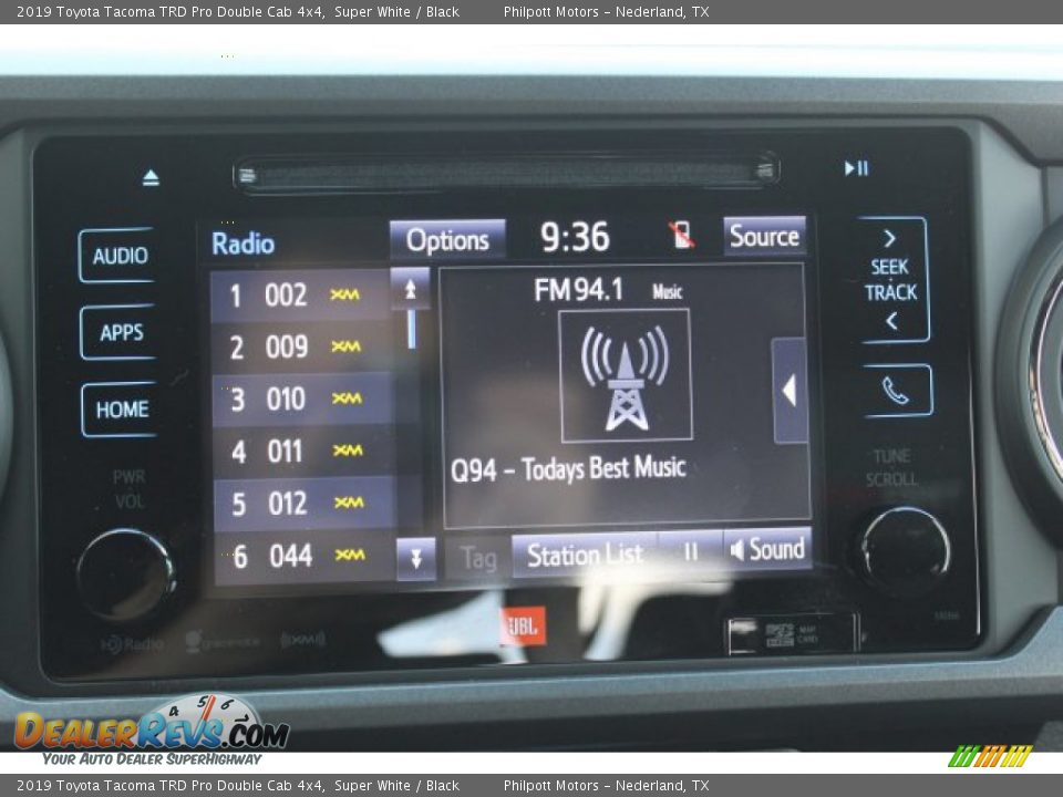 2019 Toyota Tacoma TRD Pro Double Cab 4x4 Super White / Black Photo #12