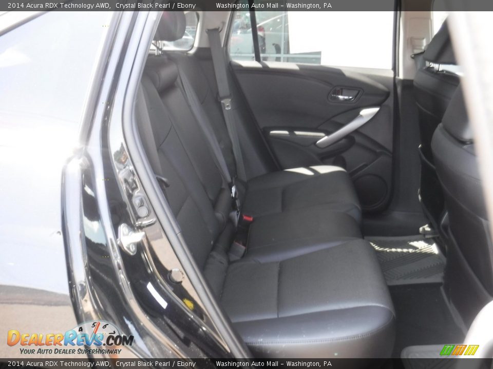 2014 Acura RDX Technology AWD Crystal Black Pearl / Ebony Photo #22